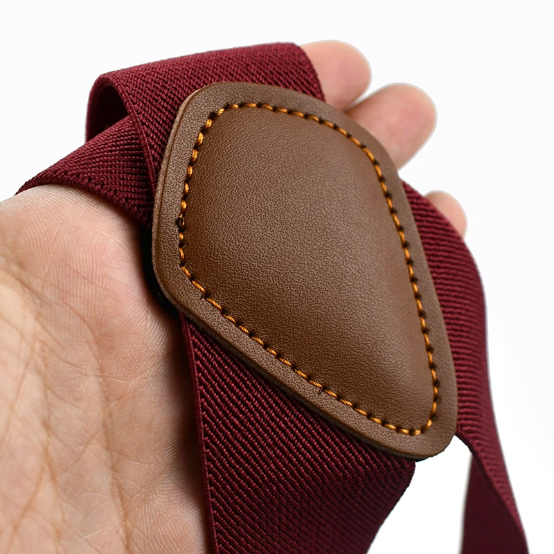 1Pc Deepeel 3.5cm Wide Adult Men's Suspender 2 Clips Adjustable Straps Elastic Braces Costume Suspenders Harness Man for Pants