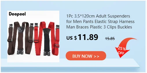Deepeel 5*110cm Adult Men Suspenders X Type 4 Clips Braces Adjustable Fluorescent Strap Work Male Jockstrap Elastic Wide Belt