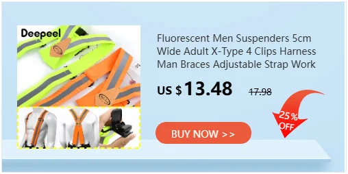 1Pc 3.5cm Adult Men's Suspender 2 Clip Hooks Adjustable Elastic Straps Men Braces Costume Suspenders Harness Man for Pants