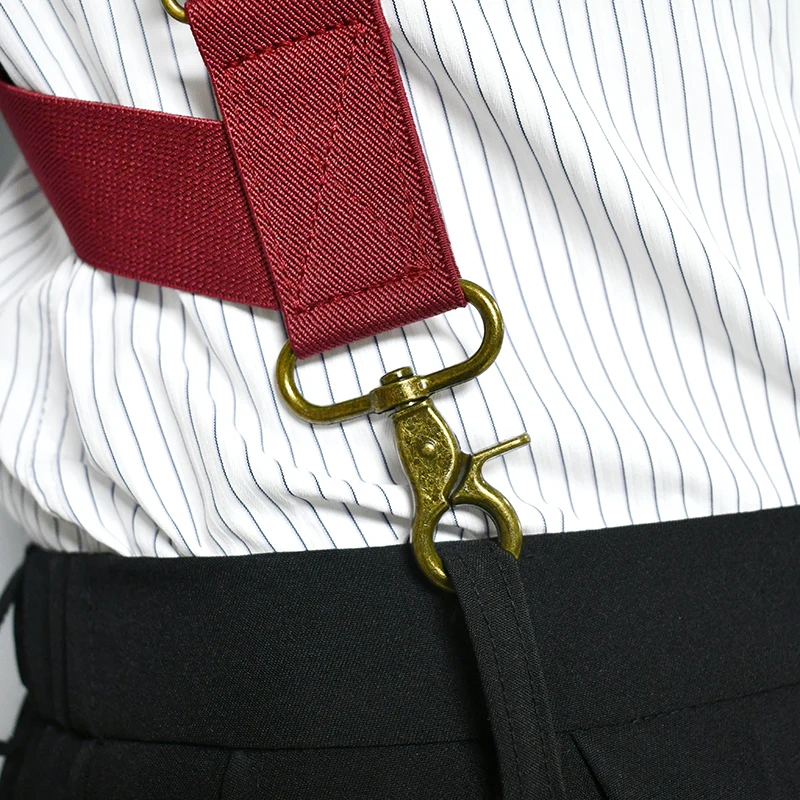 1Pc 3.5cm Adult Men's Suspender 2 Clip Hooks Adjustable Elastic Straps Men Braces Costume Suspenders Harness Man for Pants