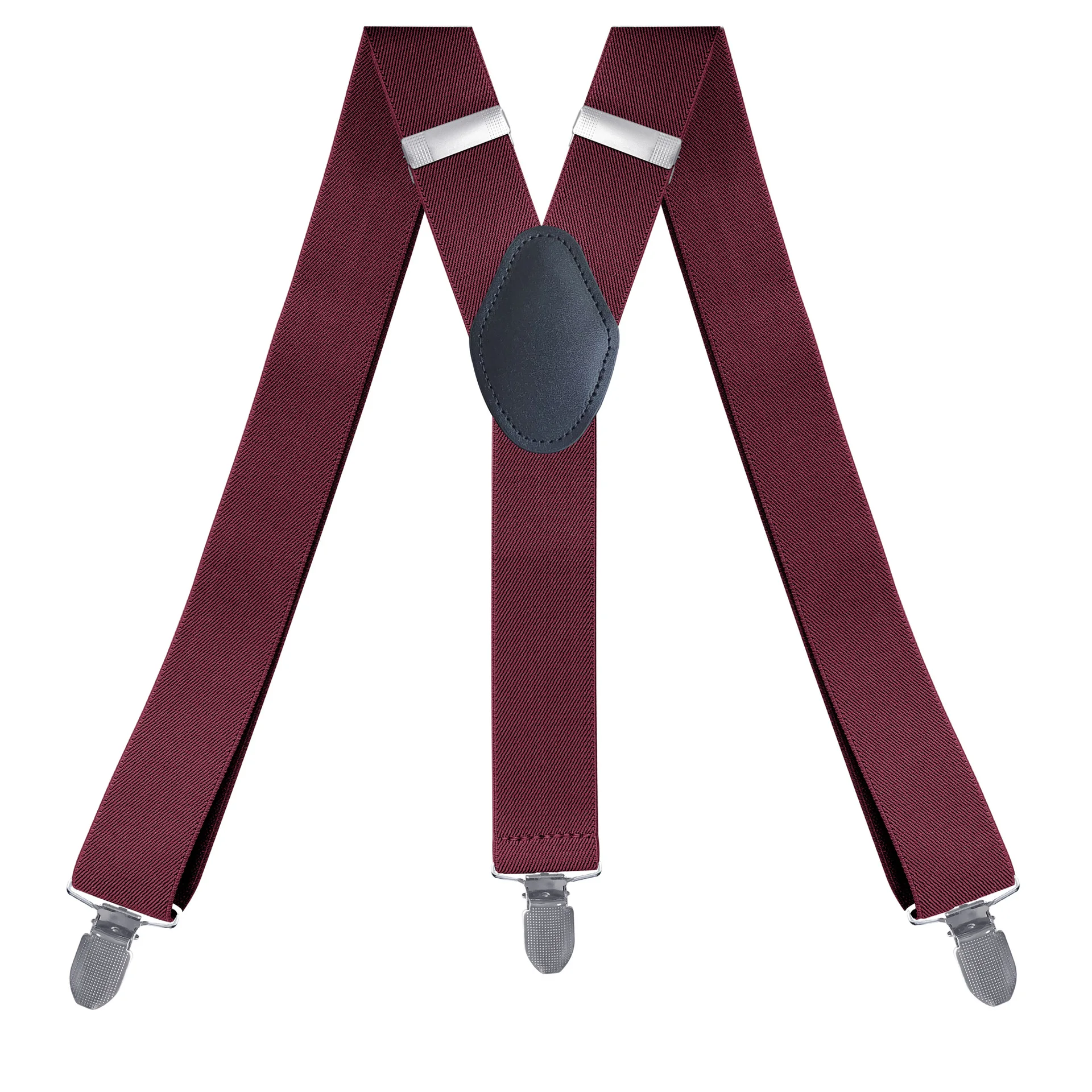 Fashion Suspenders for Men Women 3.5cm Y-Back 3 Clips Adjustable Elastic Shirt Trouser Braces Strap Belt Gifts for Dad Husband