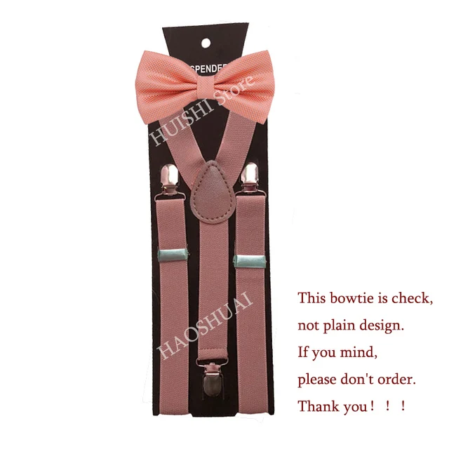 Hot Sale Suspenders Bowtie Sets Mens Women Boys Party Wedding Y-Back Shirt Braces Butterfly Belt Bow Tie Suit Accessories Gift