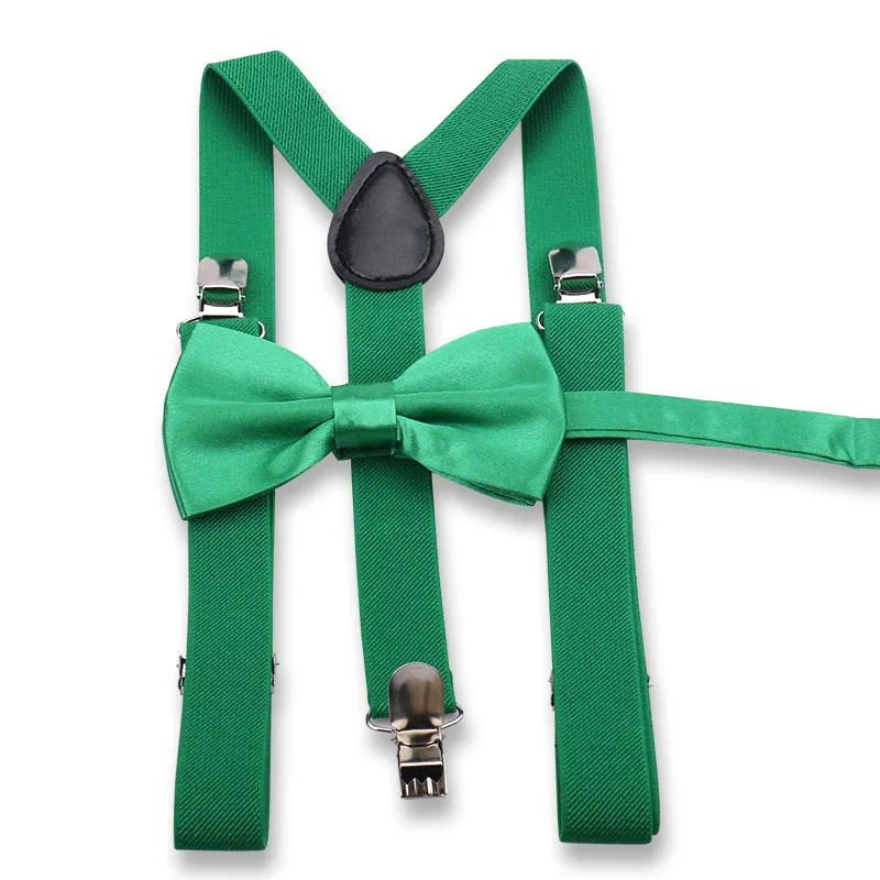 Hot Sale Suspenders Bowtie Sets Mens Women Boys Party Wedding Y-Back Shirt Braces Butterfly Belt Bow Tie Suit Accessories Gift