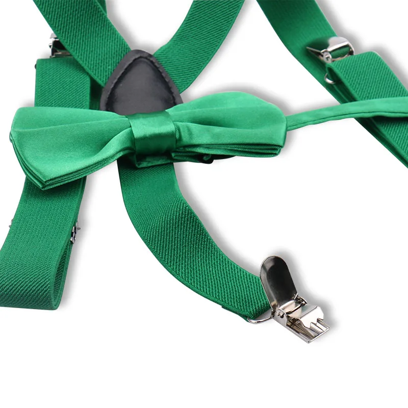 Hot Sale Suspenders Bowtie Sets Mens Women Boys Party Wedding Y-Back Shirt Braces Butterfly Belt Bow Tie Suit Accessories Gift