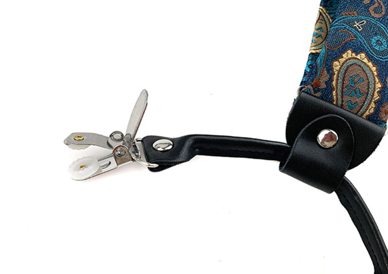Men's Fashion Accessories Suspenders Trouser Braces 3.5cm Wide Y-Back 6 Clips Wedding Party Event Gifts for Dad Father Husband