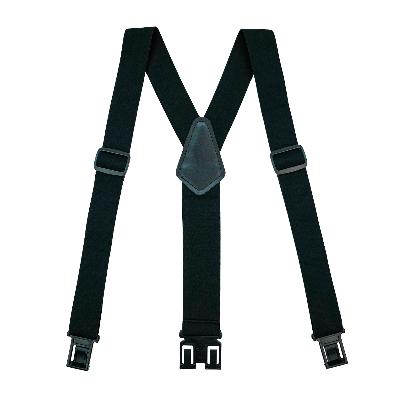 Melo Tough Y Back Suspenders Airport Friendly Suspenders,NO Buzz With Plastic Clip 2 Inch Fully Elastic Braces