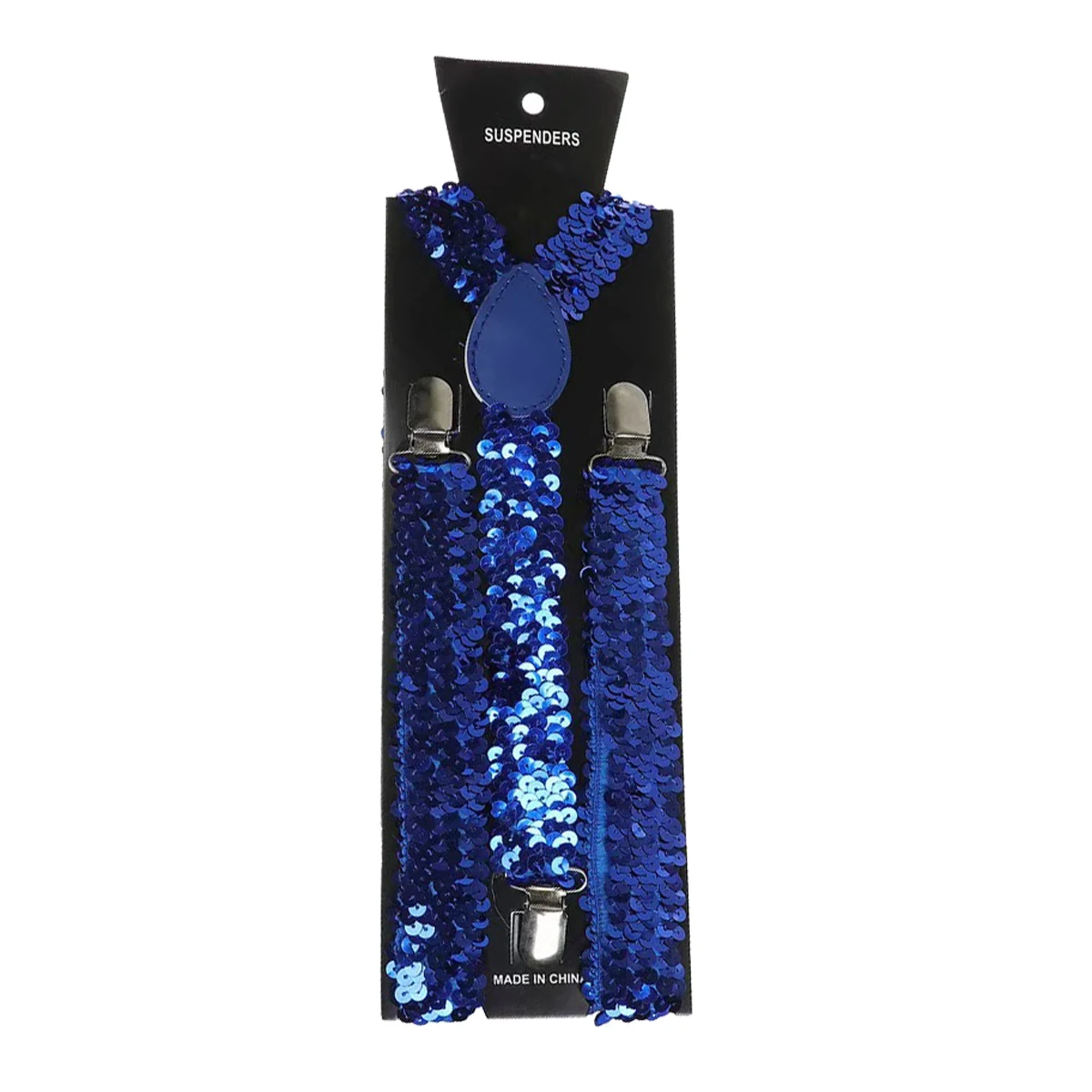 Shinning Sequin Suspenders For Men Woman Adjustable Y-back Elastic Strap Party Stage Performances Sequins Suspenders Decoration