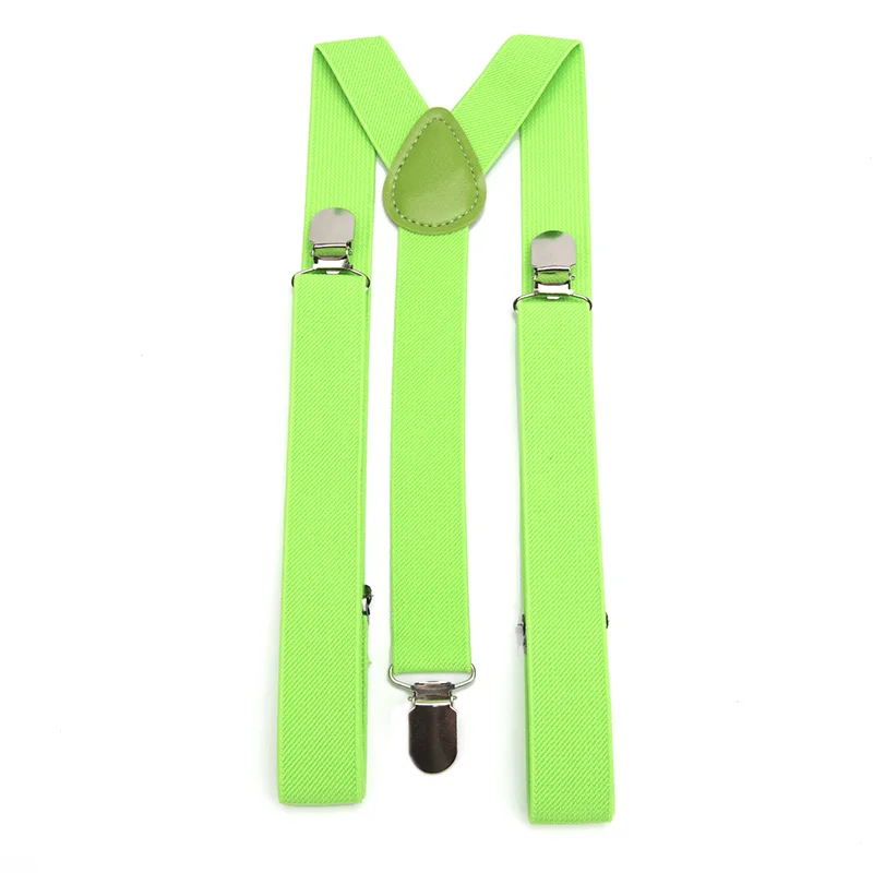 26 Color New Unisex Elastic Suspenders Y-Back Braces Men Gift Gentleman Adjustable Straps for Wedding Suit Party Daily Accessory