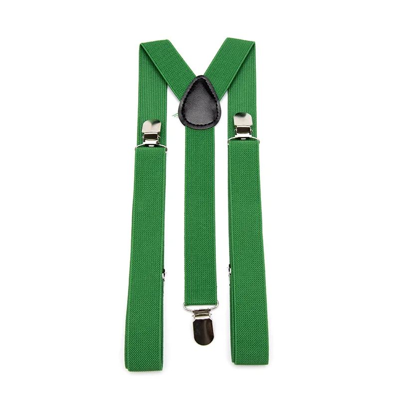 26 Color New Unisex Elastic Suspenders Y-Back Braces Men Gift Gentleman Adjustable Straps for Wedding Suit Party Daily Accessory