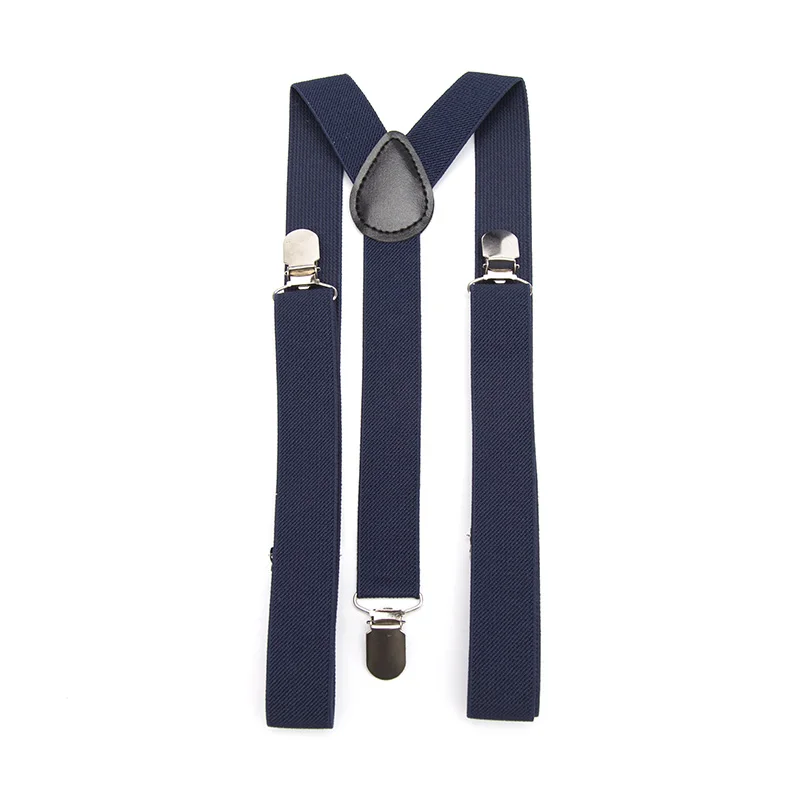 26 Color New Unisex Elastic Suspenders Y-Back Braces Men Gift Gentleman Adjustable Straps for Wedding Suit Party Daily Accessory