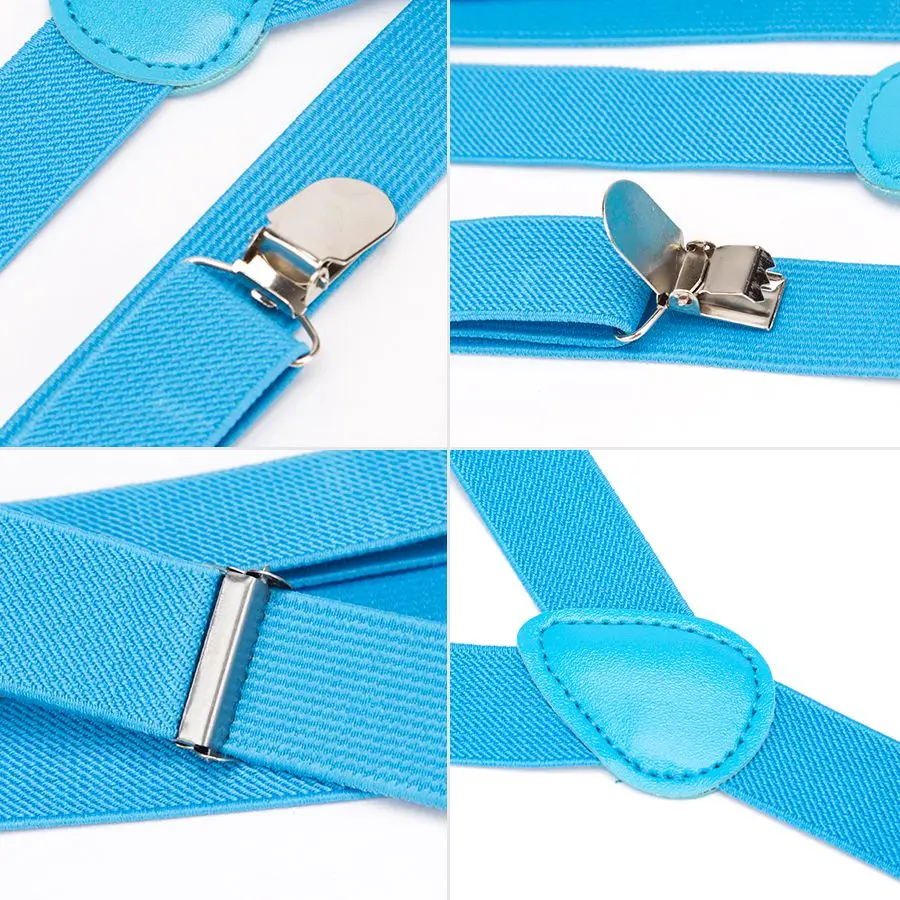 26 Color New Unisex Elastic Suspenders Y-Back Braces Men Gift Gentleman Adjustable Straps for Wedding Suit Party Daily Accessory