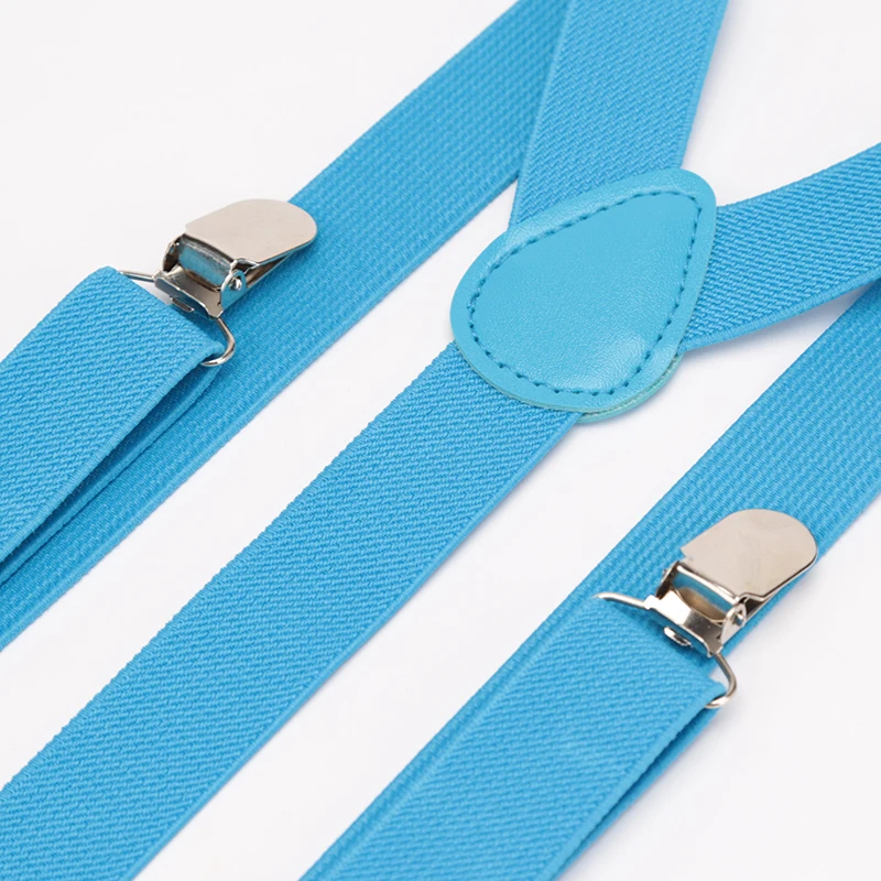 26 Color New Unisex Elastic Suspenders Y-Back Braces Men Gift Gentleman Adjustable Straps for Wedding Suit Party Daily Accessory
