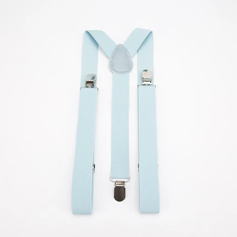 26 Color New Unisex Elastic Suspenders Y-Back Braces Men Gift Gentleman Adjustable Straps for Wedding Suit Party Daily Accessory