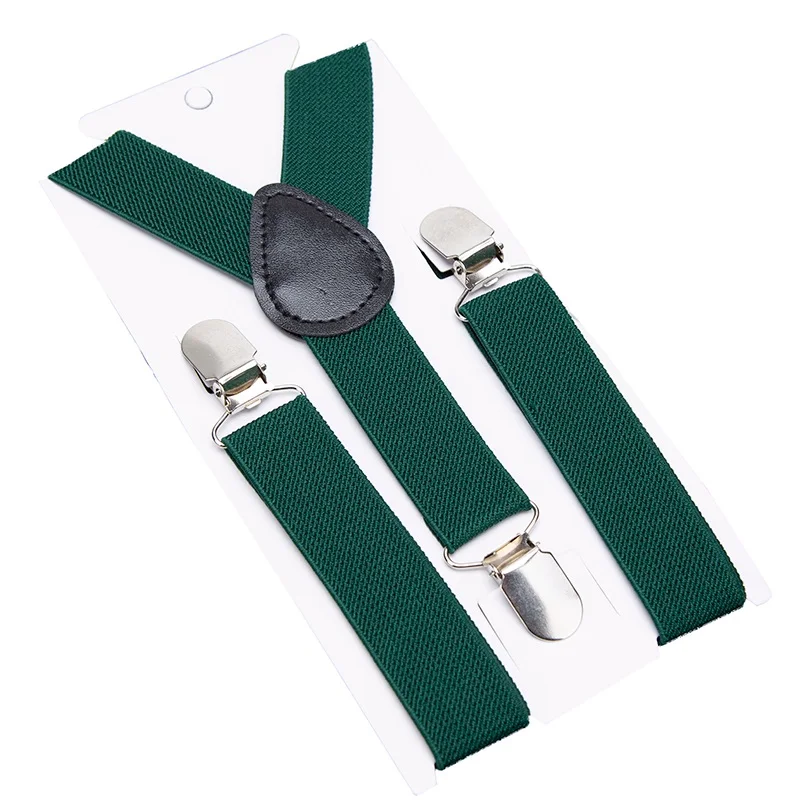 Kids Suspenders Soild Fashion Children Boys Braces Girls Adjustable Suspenders Kid Designer Belts Baby Wedding Accessories