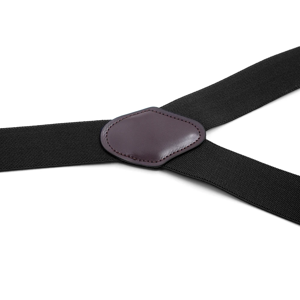 Heavy Duty Suspenders with Swivel Hooks for Men Work Jeans Y Back Big and Tall Adjustable Elastic Trouser Braces Belt Loop Strap