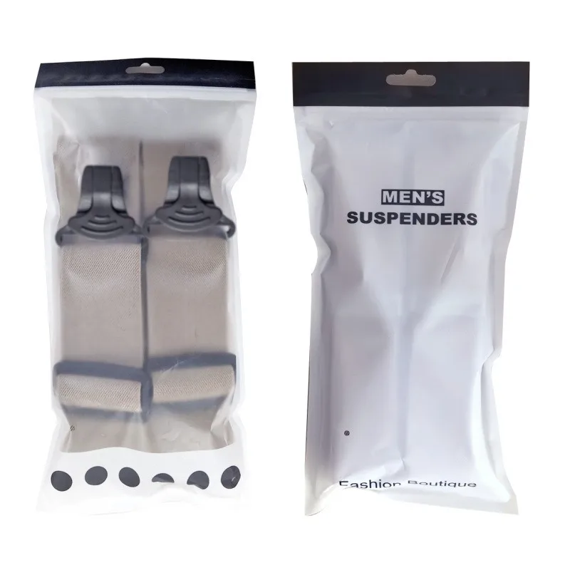Men's Heavy Duty Big Tall Suspenders for Work, 3.8cm/1.5inch X-back 4 Strong Plastic Clips Adjustable Elastic Trouser Braces