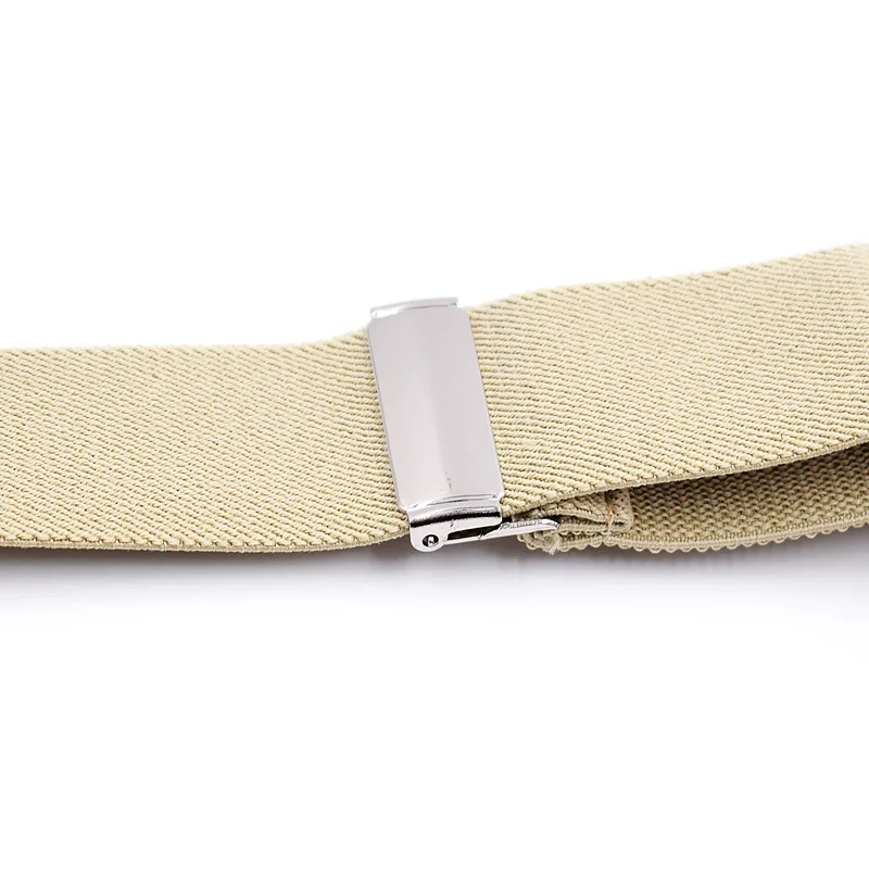Leather Suspender Men Suspenders giarrettiere Male Casual suspensorio button-end Trousers Strap Father/Husband's Gifts NBD9123