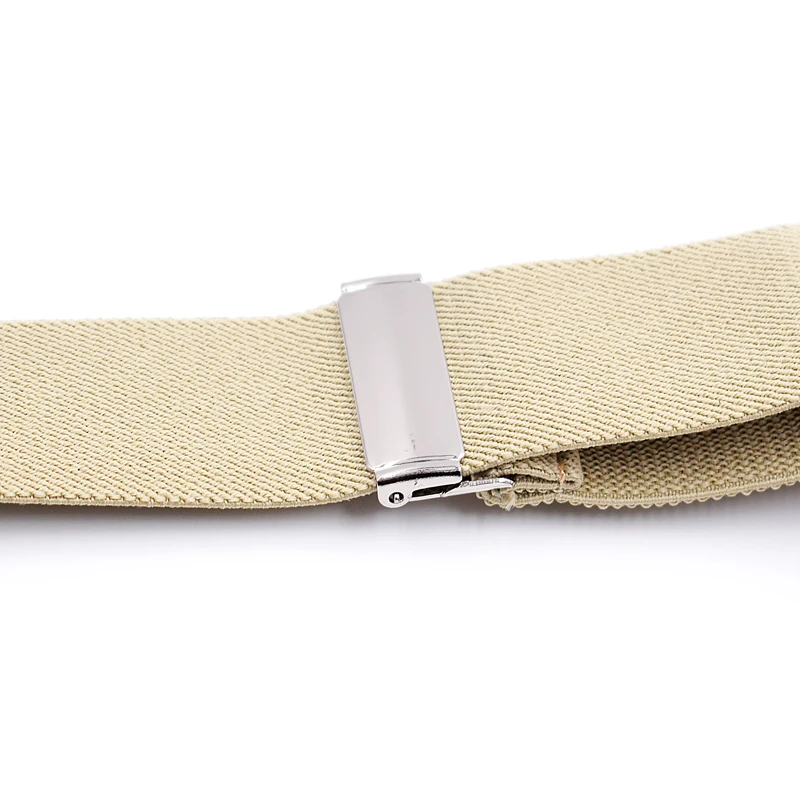 Genuine Leather Suspenders Fashion Braces Man's Suspenders Buttons Suspensorio Trousers Strap Father/Husband's Gift 3.5*120cm
