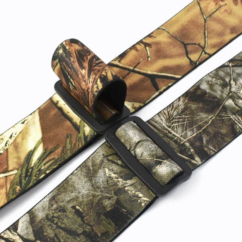 Deepeel 5*115cm Camouflage Men's Suspender 4 Clips X-Type High Elastic Adjustable Wide Suspenders Heavy Duty Trouser Pants Brace