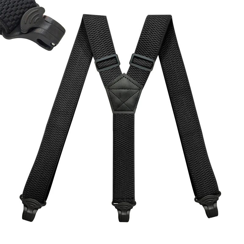 Adult Suspenders Man's Braces Elastic Suspensorio Bretelles Tirantes Goth Casual Trousers Ligas Rave Ski Harness Outdoor Straps