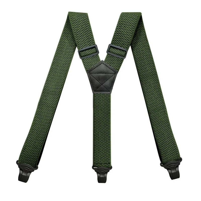 Adult Suspenders Man's Braces Elastic Suspensorio Bretelles Tirantes Goth Casual Trousers Ligas Rave Ski Harness Outdoor Straps