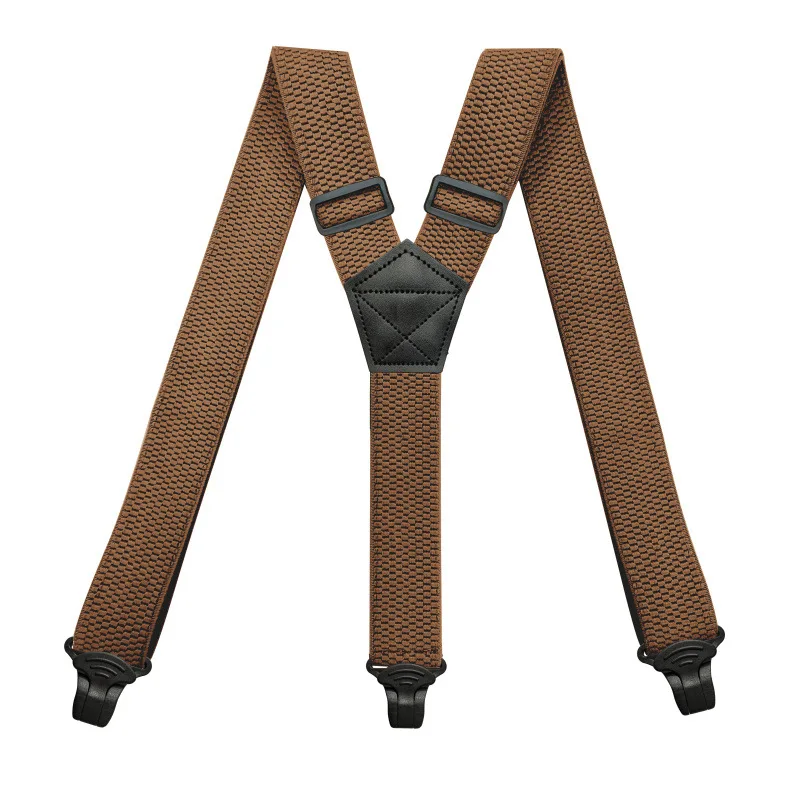 Adult Suspenders Man's Braces Elastic Suspensorio Bretelles Tirantes Goth Casual Trousers Ligas Rave Ski Harness Outdoor Straps