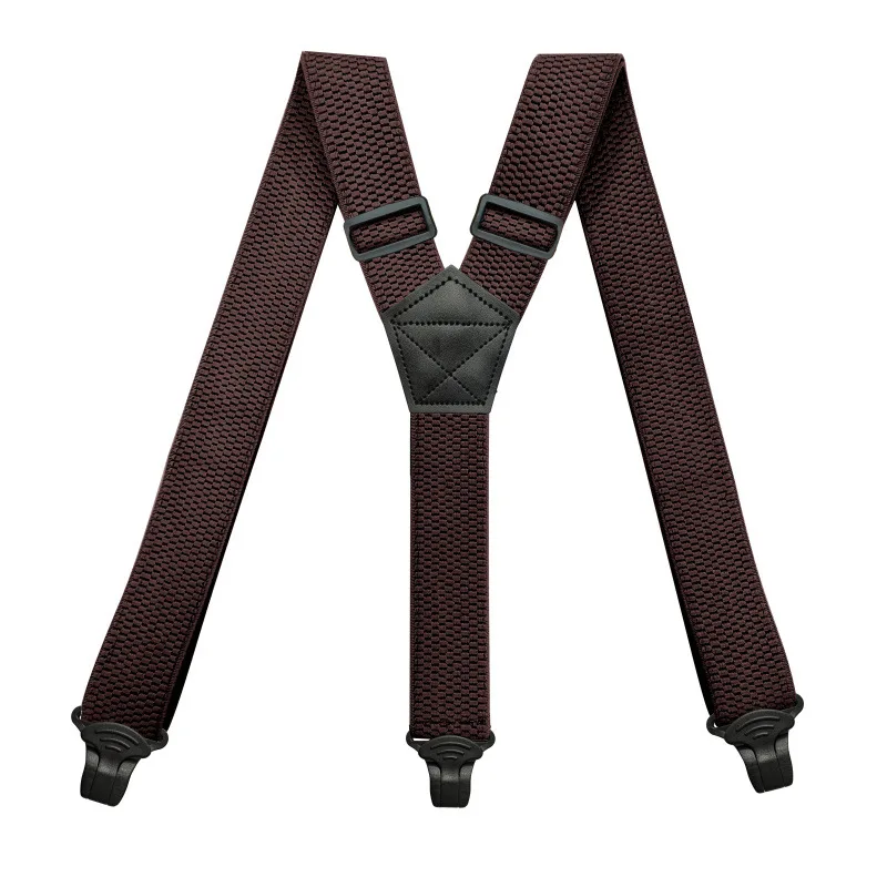 Adult Suspenders Man's Braces Elastic Suspensorio Bretelles Tirantes Goth Casual Trousers Ligas Rave Ski Harness Outdoor Straps