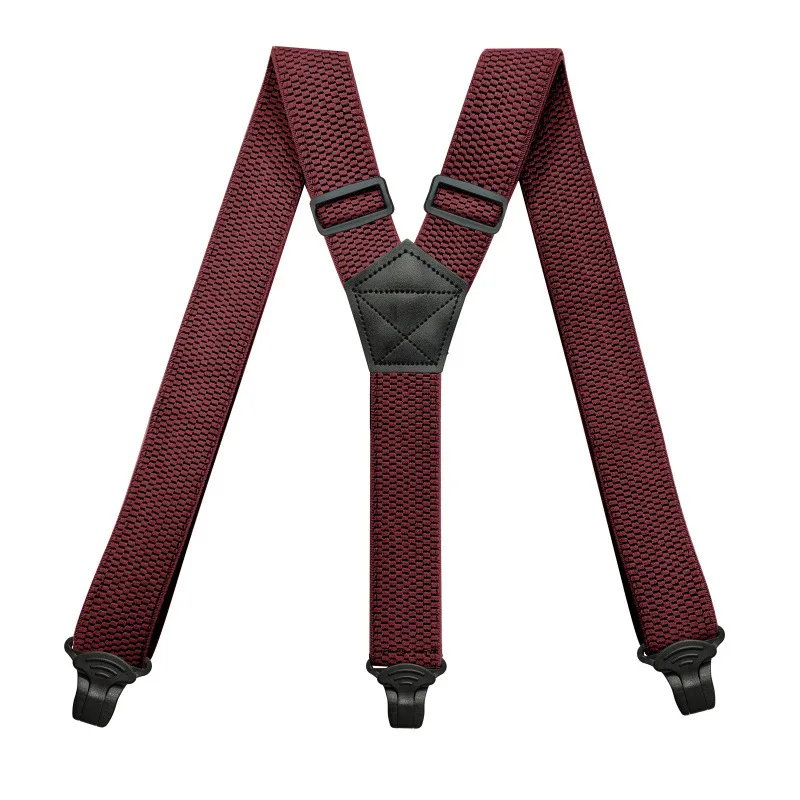 Adult Suspenders Man's Braces Elastic Suspensorio Bretelles Tirantes Goth Casual Trousers Ligas Rave Ski Harness Outdoor Straps