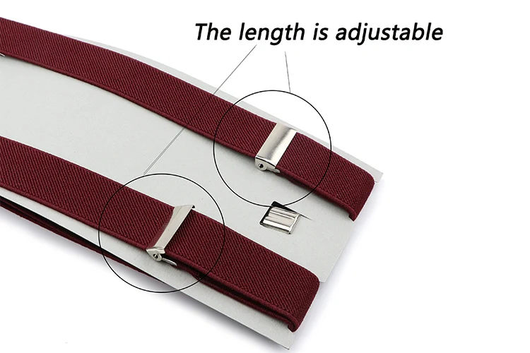 Colorful Elastic Leather Suspenders Men Kid Boys Straps Unsex Clip-on Buckle Wedding Adjustable Suspension For Shirt Accessories