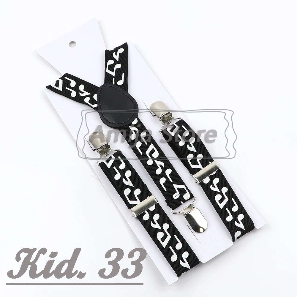 Colorful Elastic Leather Suspenders Men Kid Boys Straps Unsex Clip-on Buckle Wedding Adjustable Suspension For Shirt Accessories