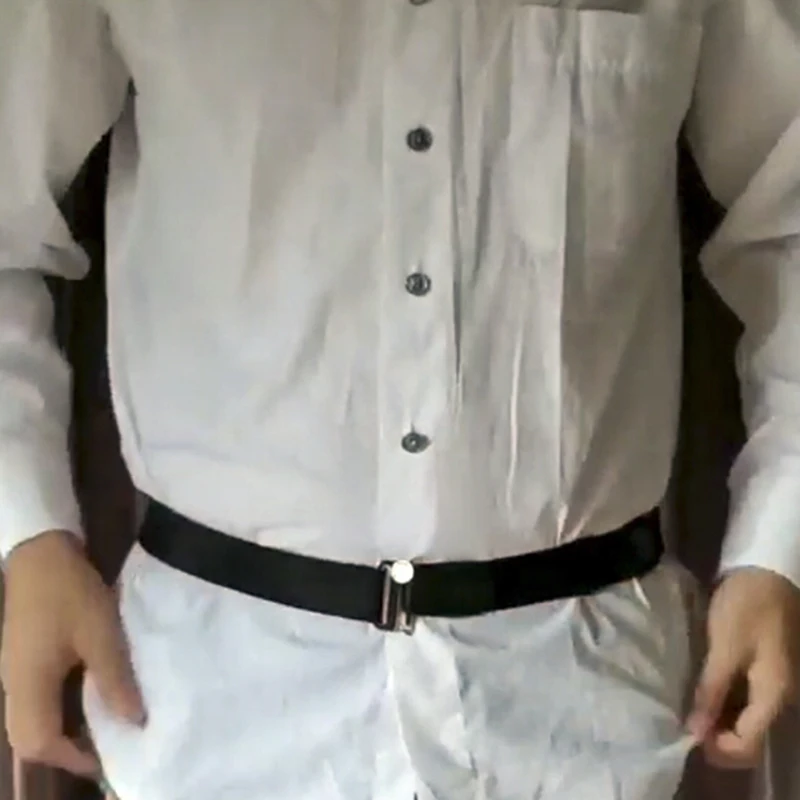 Men Women Shirt Stay Best Belt Non-slip Wrinkle-Proof Shirt Holder Straps Adjustable Belt Locking Belt Holder Near Shirt-Stay