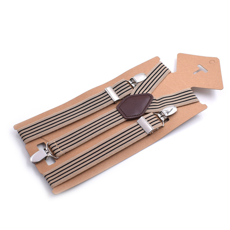 3 Clips Men's Suspenders Men Braces Supports Tirantes for Women Elastic Adjustable Pants Straps Clothing 2.5*110cm