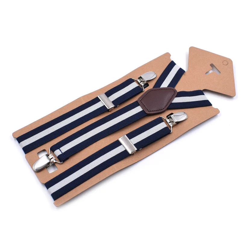 3 Clips Men's Suspenders Men Braces Supports Tirantes for Women Elastic Adjustable Pants Straps Clothing 2.5*110cm