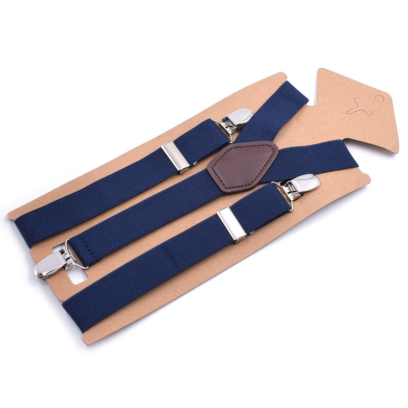 3 Clips Men's Suspenders Men Braces Supports Tirantes for Women Elastic Adjustable Pants Straps Clothing 2.5*110cm