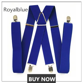Bright White Rib Color Suspenders for Men Women New Arrival 3.5 Width X Back Adult Suspender