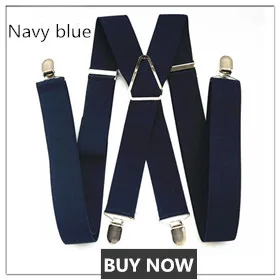 Bright White Rib Color Suspenders for Men Women New Arrival 3.5 Width X Back Adult Suspender