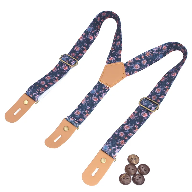 Baby Suspenders New Leather Braces Buttons Tirantes Kids Suspensorio Children Bretelles Hommes Jartiyer Bretels