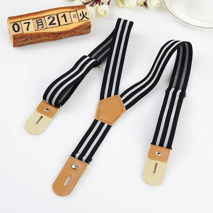 Baby Suspenders New Leather Braces Buttons Tirantes Kids Suspensorio Children Bretelles Hommes Jartiyer Bretels