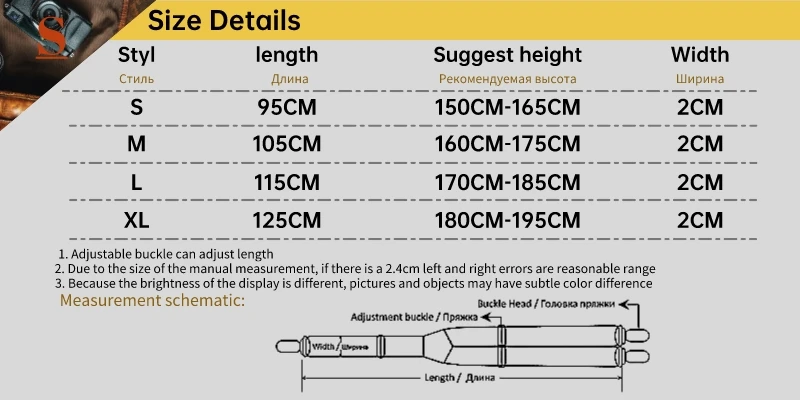2*125cm Vintage Genuine Leather Man Suspenders 4-Hook Y-Back Adjustable Suspenders GUCUANNVIC Suspenders Pants Women Braces