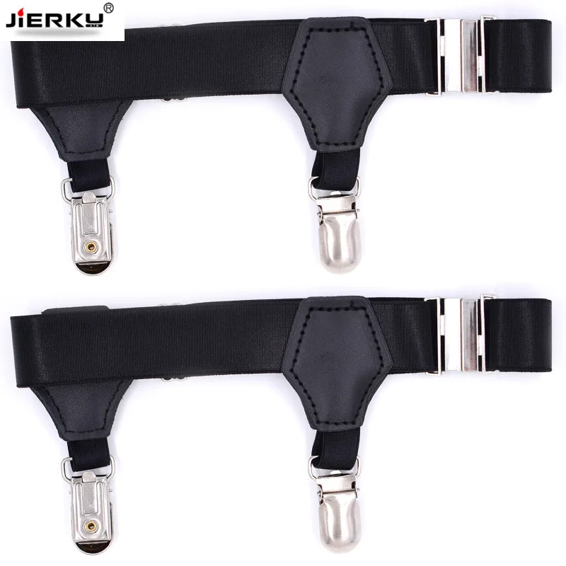 New Sock Stays Holder Gentleman Lose Suspenders Elastic Uniform Business Leg Strap Braces Socking Garters 1pair