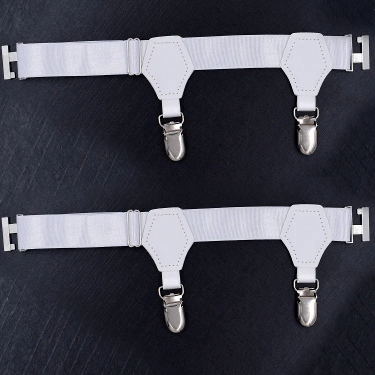 New Sock Stays Holder Gentleman Lose Suspenders Elastic Uniform Business Leg Strap Braces Socking Garters 1pair