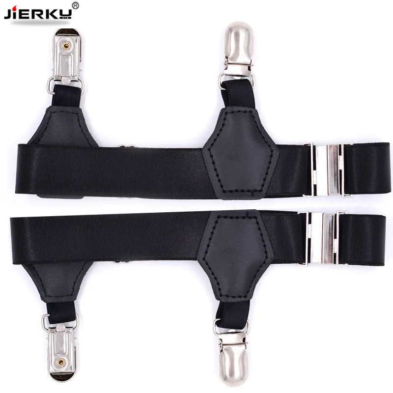 New Sock Stays Holder Gentleman Lose Suspenders Elastic Uniform Business Leg Strap Braces Socking Garters 1pair