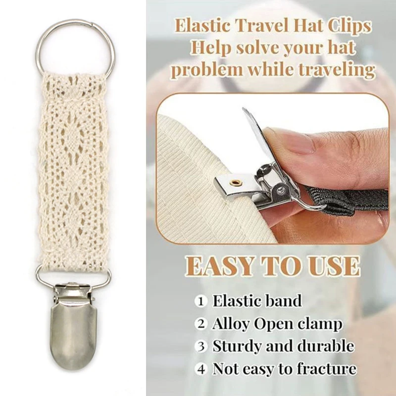 Hat Clip for Traveling Hanging on Bag Handbag Backpack Luggage for Kids Adults Outdoor Travel Beach Accessories Dropshipping