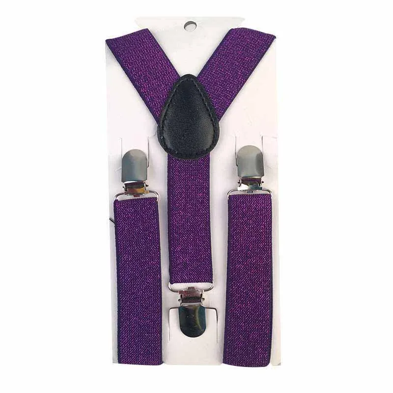 Wear Suspenders Children Adjustable Belt Pants Holder Elastic 3 Clips Y-Back Braces Clips Christmas Festive HB18