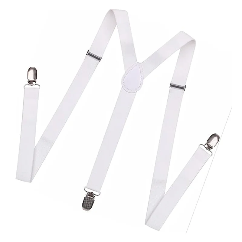 Suspenders For Men Pants Apparel Adult Suspender Man Shirt Dress Women Wedding Party Solid Colors Suit Skirt With Braces Straps