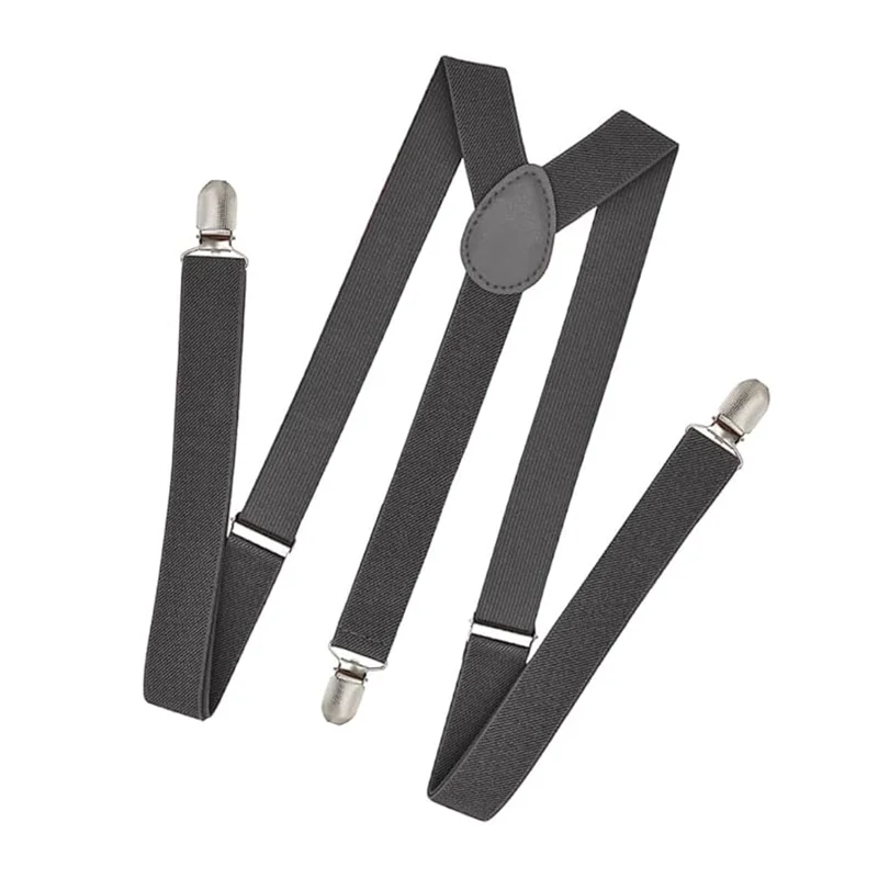 Suspenders For Men Pants Apparel Adult Suspender Man Shirt Dress Women Wedding Party Solid Colors Suit Skirt With Braces Straps