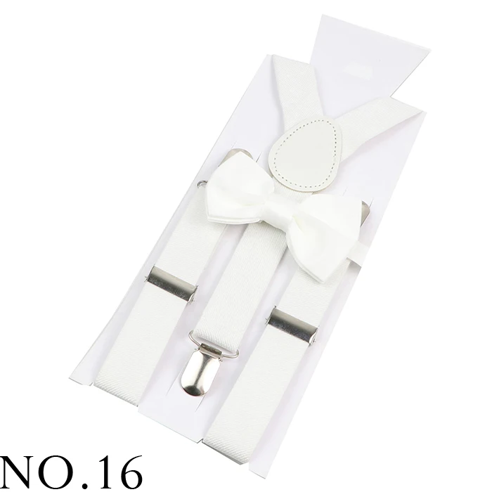 Elastic Leather Suspenders Bowtie Set Braces Men Women Sage Green Adjustable Braces Straps For Wedding Y-Back Shirt Accessories