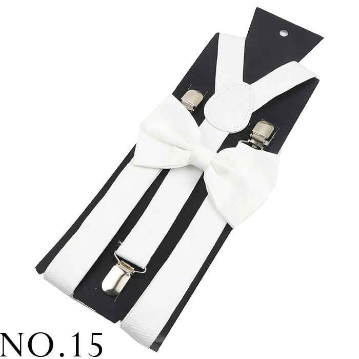 Elastic Leather Suspenders Bowtie Set Braces Men Women Sage Green Adjustable Braces Straps For Wedding Y-Back Shirt Accessories