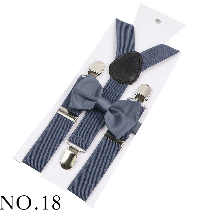 Elastic Leather Suspenders Bowtie Set Braces Men Women Sage Green Adjustable Braces Straps For Wedding Y-Back Shirt Accessories