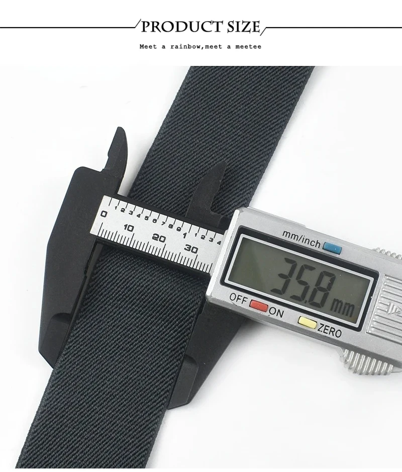 Deepeel 3.5*125cm Adult Men's Suspenders 2 Clip Elastic Strap Harness Men Braces Jockstrap Suspender for Pants Shirts Belts